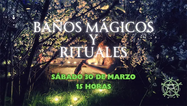 Curso Baños Mágicos y Rituales - Formaciones, Cursos, Talleres Online - Instituto Arcano Paracelso Santiago Providencia Chile
