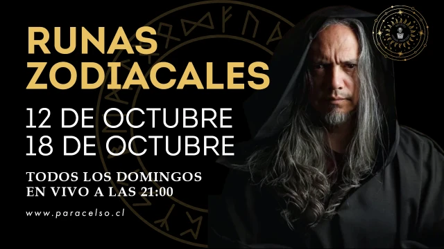 RUNAS ZODIACALES Horóscopo semanal del 12 de octubre al 18 de octubre de 2026 Paracelso.cl