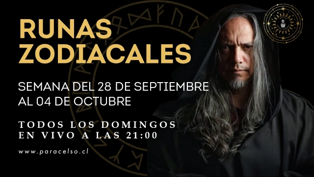 RUNAS ZODIACALES mensaje para cada signo 28 de septiembre al 4 de octubre